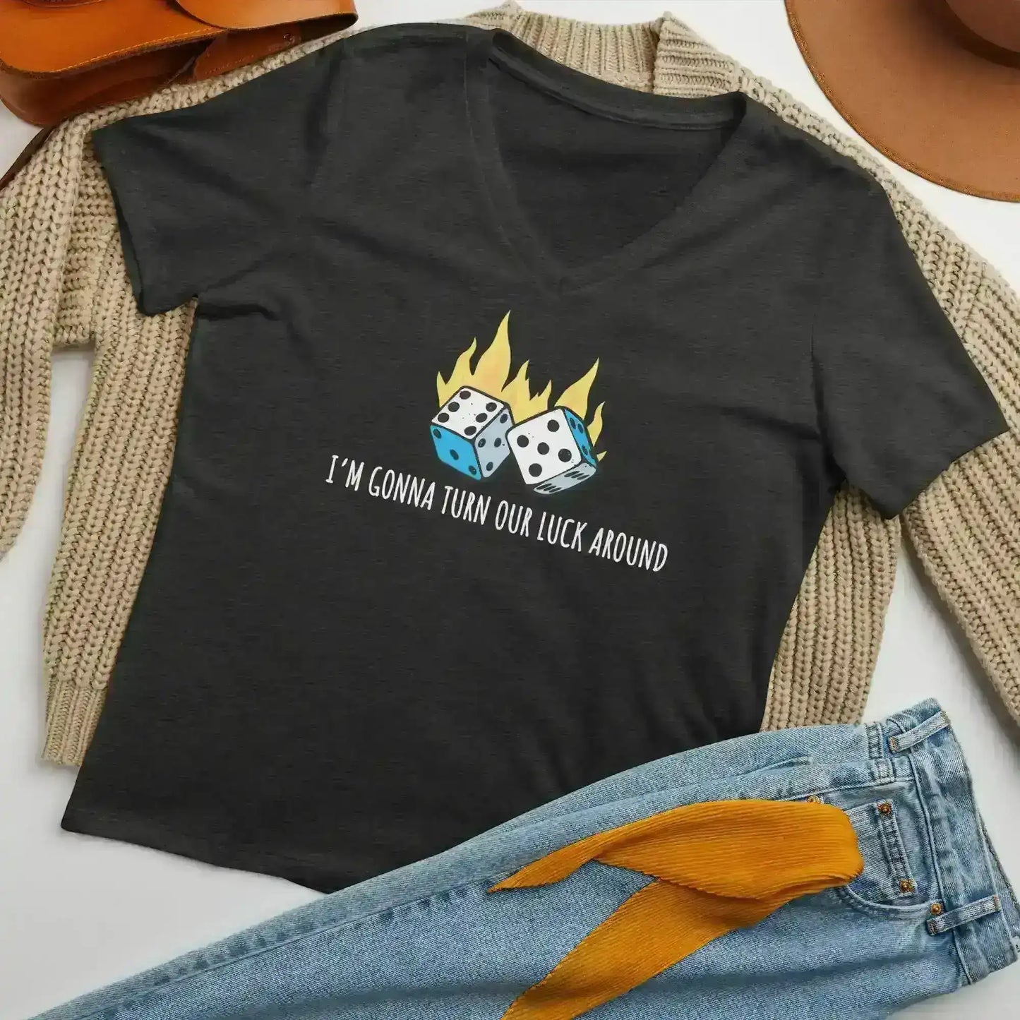 Andrew McMahon Paper Rain Inspired - V-Neck Tee - Cady Creations