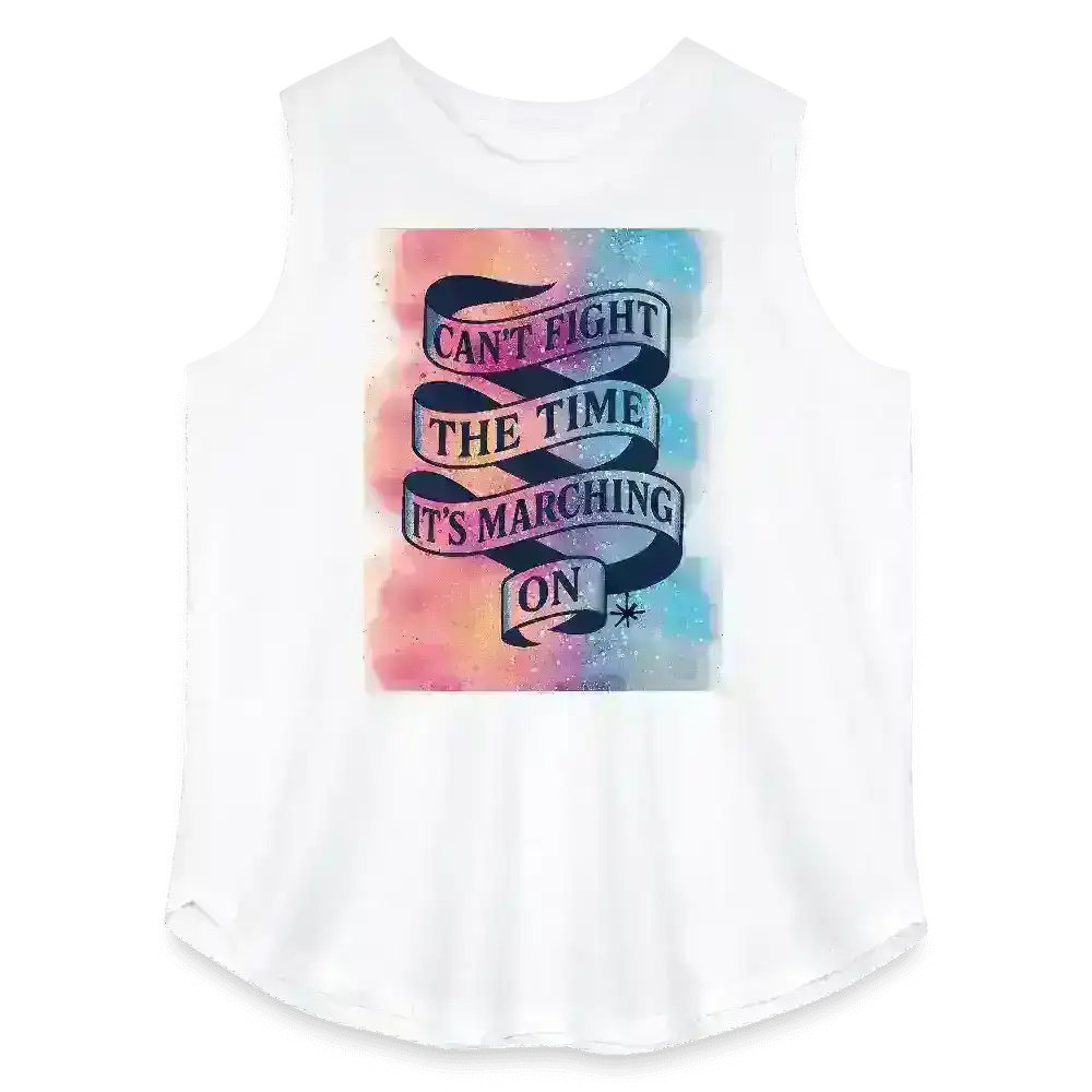 Andrew McMahon Smoke & Ribbons Lyric Inspired - Curvy Tank - Cady Creations
