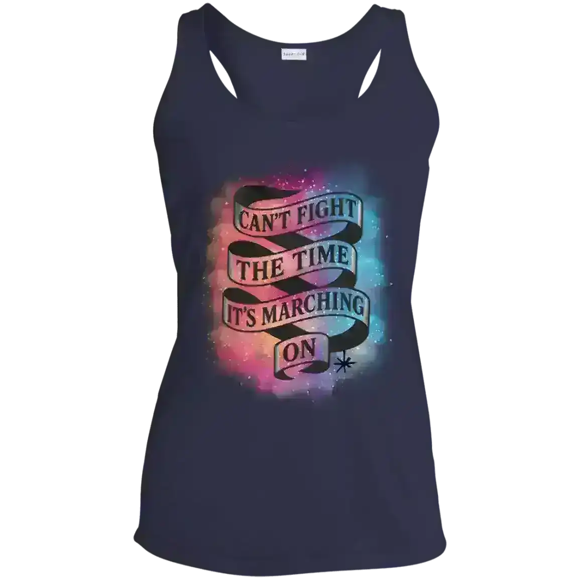 Andrew McMahon Smoke & Ribbons Lyric Inspired - Racerback Tank - Cady Creations