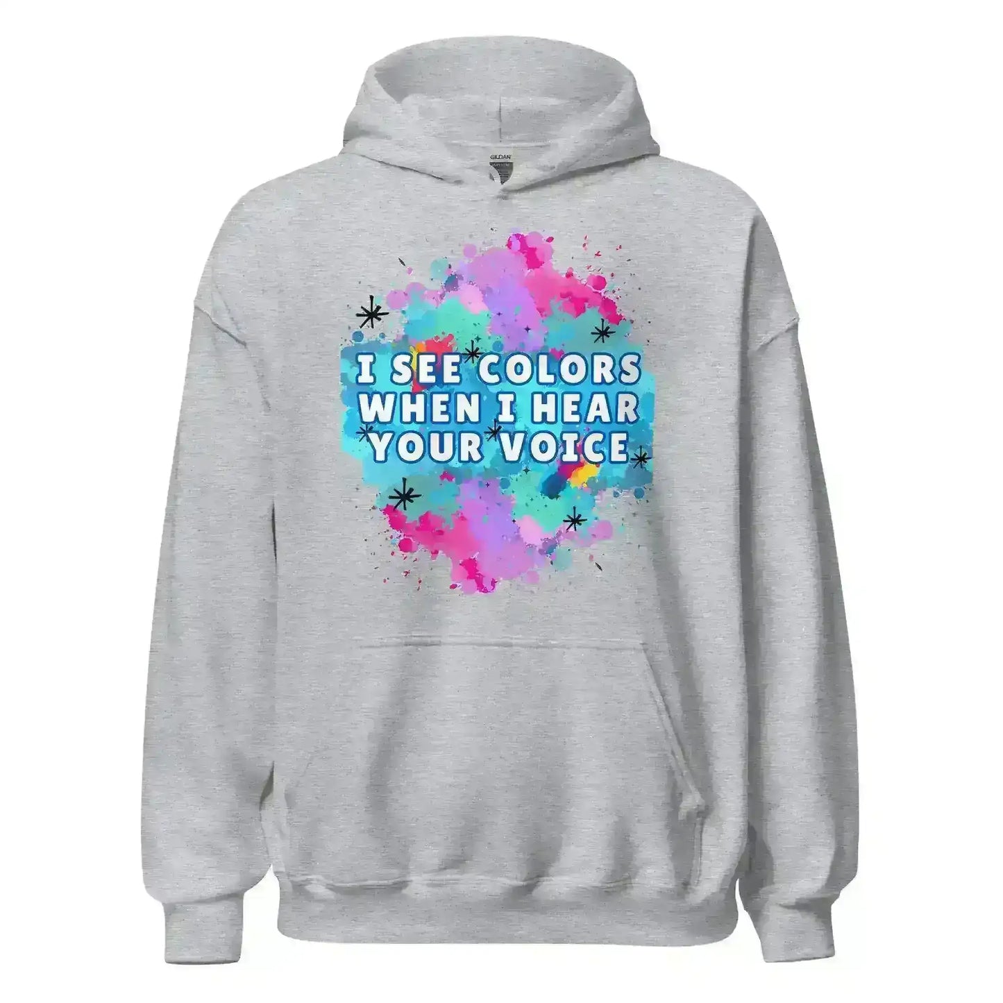 Andrew McMahon Synesthesia Inspired - Pullover Hoodie - Cady Creations