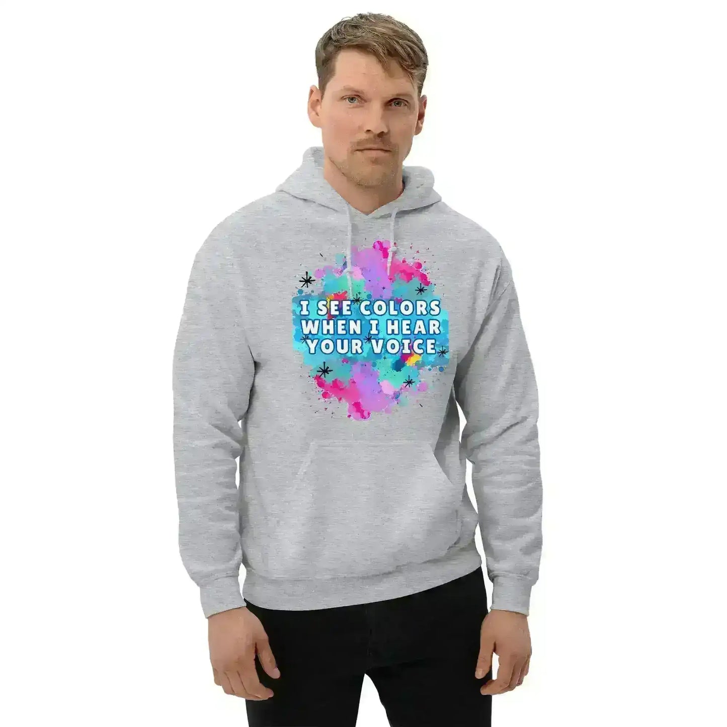 Andrew McMahon Synesthesia Inspired - Pullover Hoodie - Cady Creations