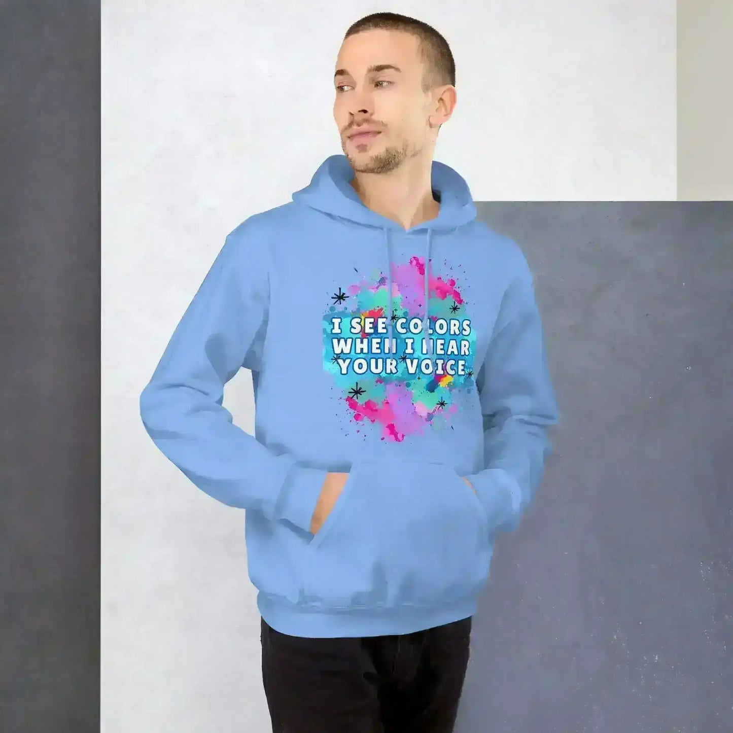 Andrew McMahon Synesthesia Inspired - Pullover Hoodie - Cady Creations
