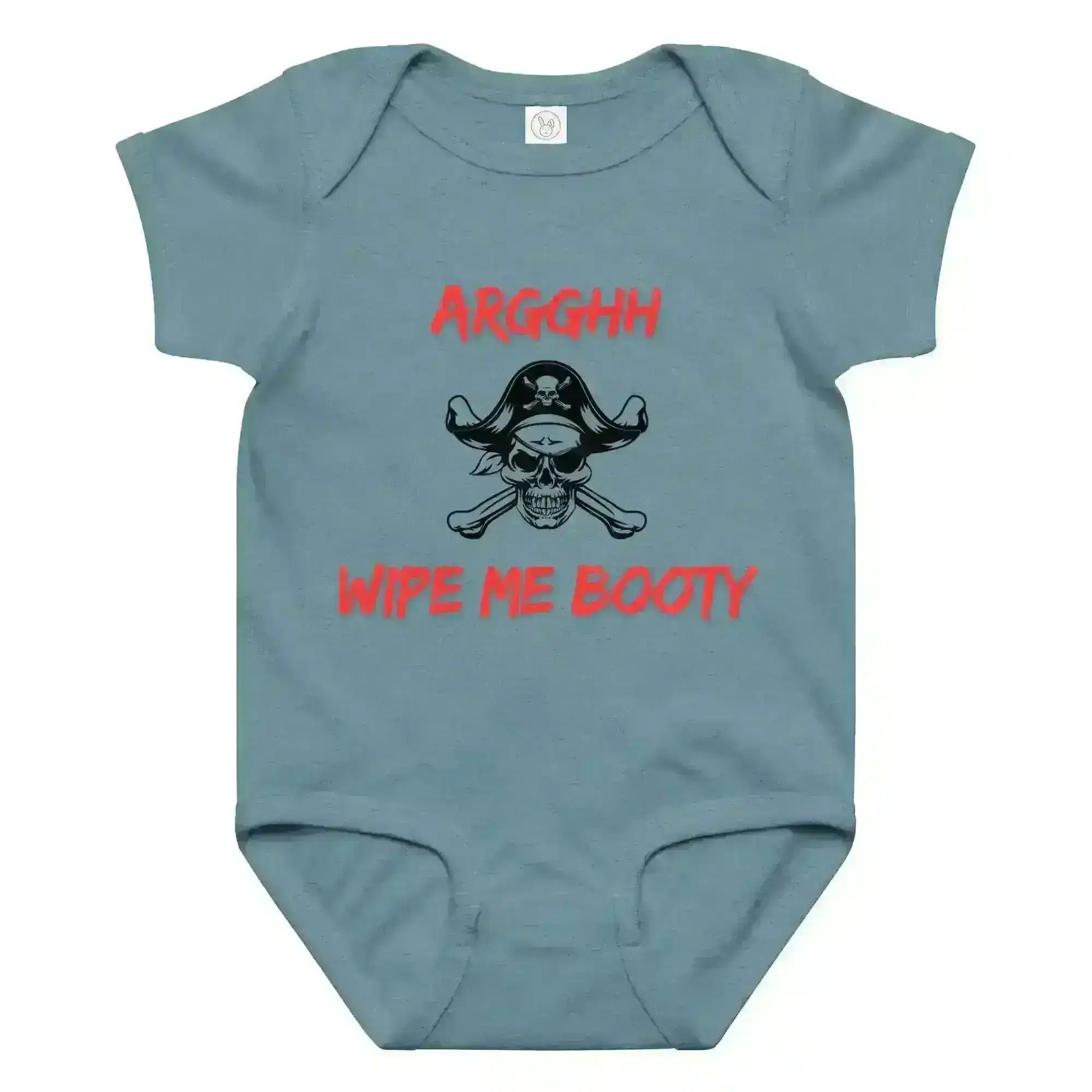 Arggh Wipe Me Booty - Baby Onesie - Cady Creations