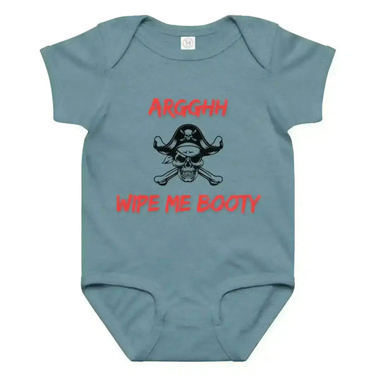 Arggh Wipe Me Booty - Baby Onesie - Cady Creations