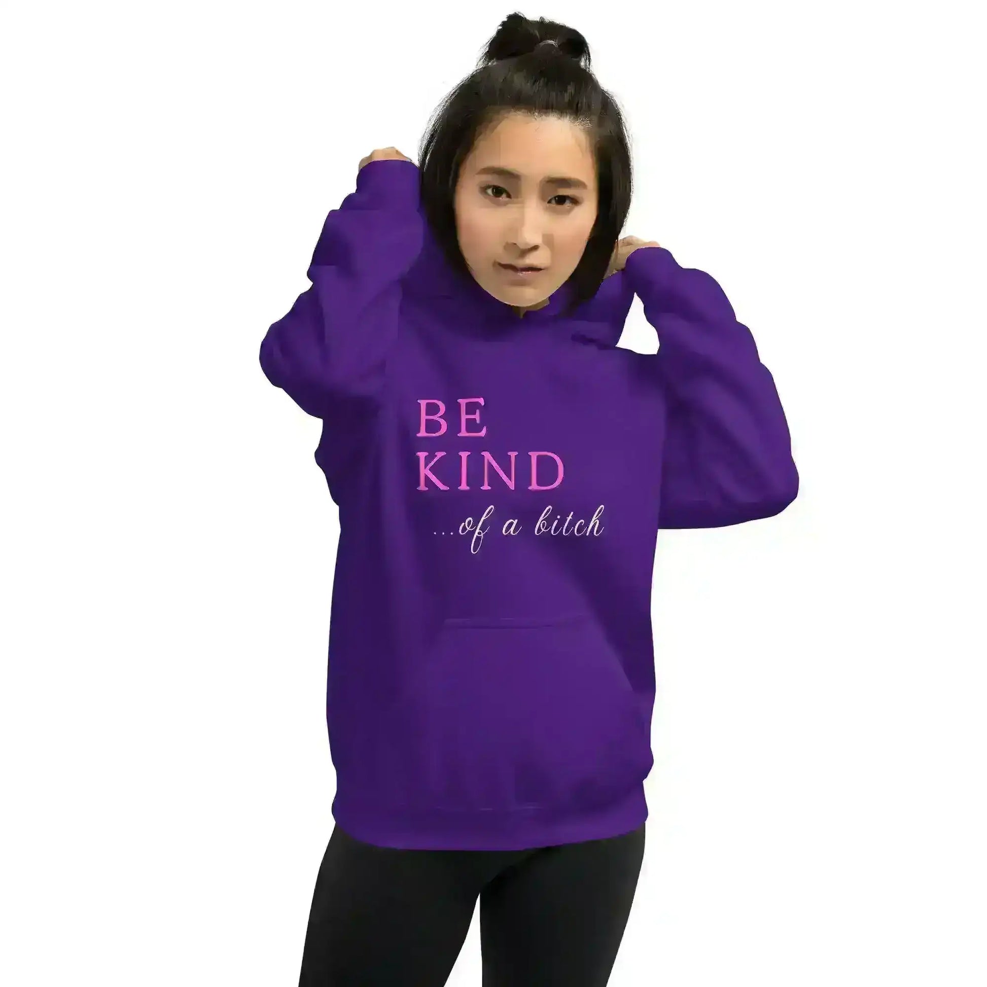 BE KIND of a bitch - Pullover Hoodie - Cady Creations