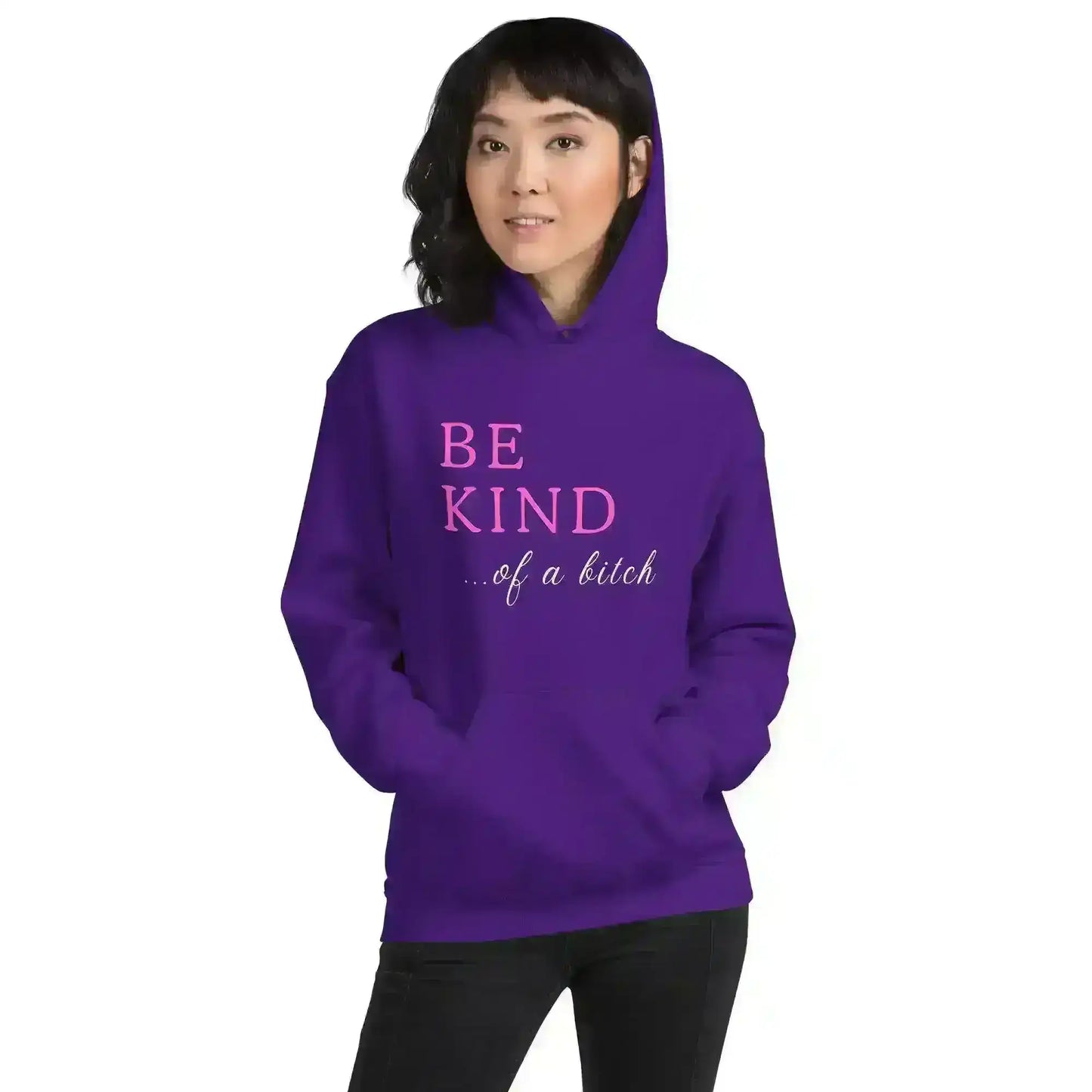 BE KIND of a bitch - Pullover Hoodie - Cady Creations