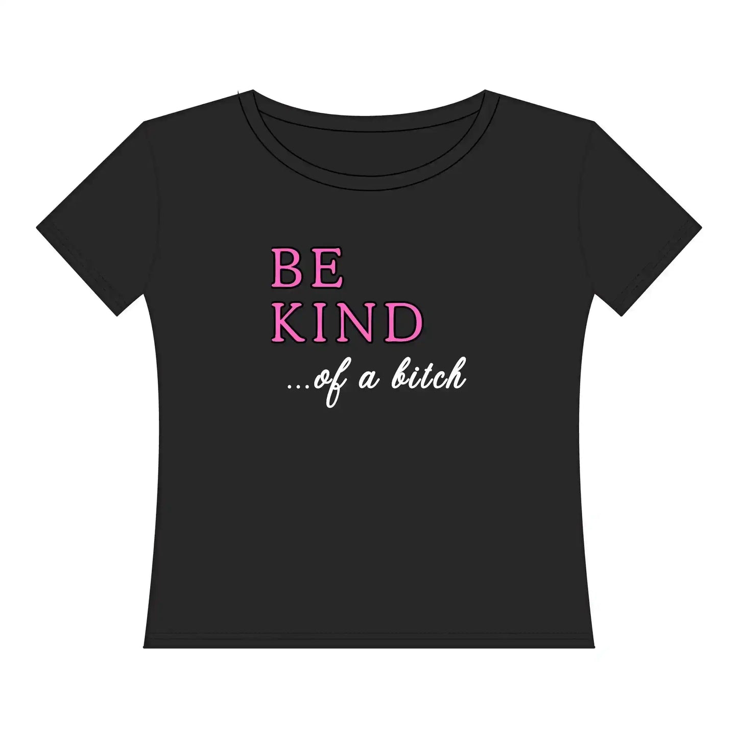  BE KIND of a bitch — Women's Curvy Tee - Cady Creations
