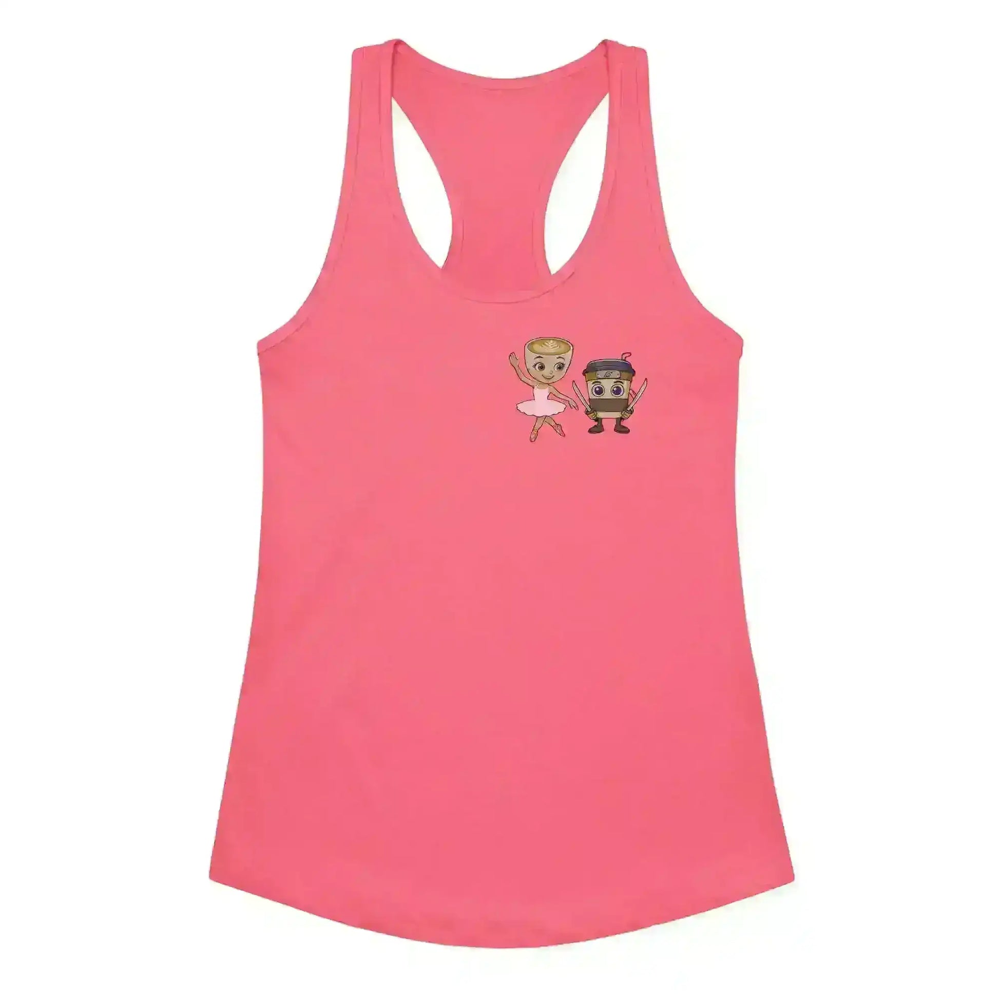 Ballerina Cappuccina Cappuccino Assassino - Racerback Tank - Cady Creations
