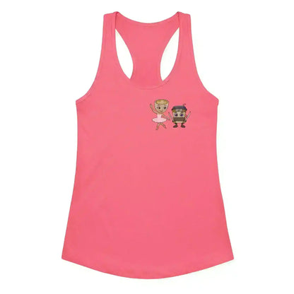 Ballerina Cappuccina Cappuccino Assassino - Racerback Tank - Cady Creations