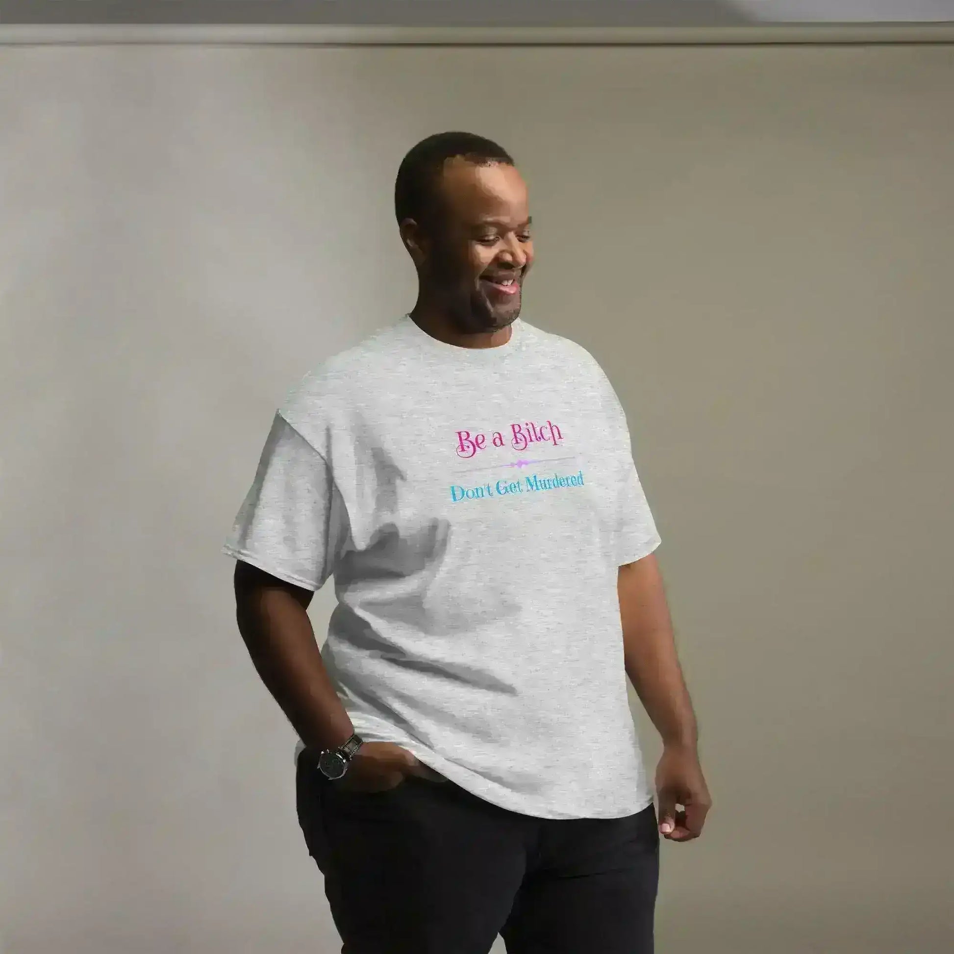 "Be A Bitch Don't Get Murdered" - True Crime Dark Humor Unisex Tee - Cady Creations