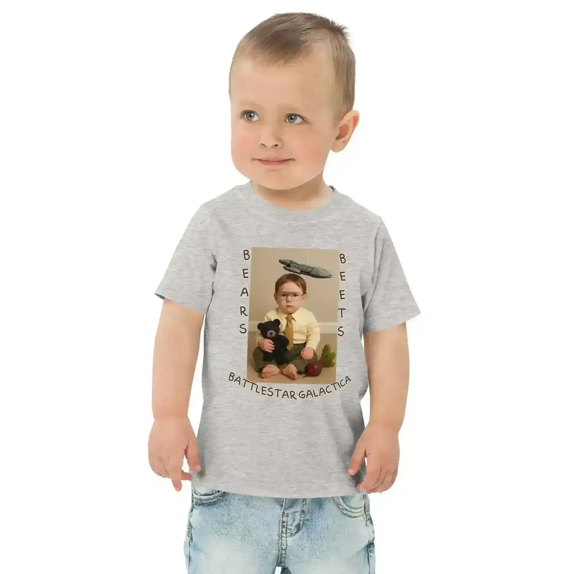 Bears Beets Battlestar Galactica Toddler Graphic Tee - Cady Creations