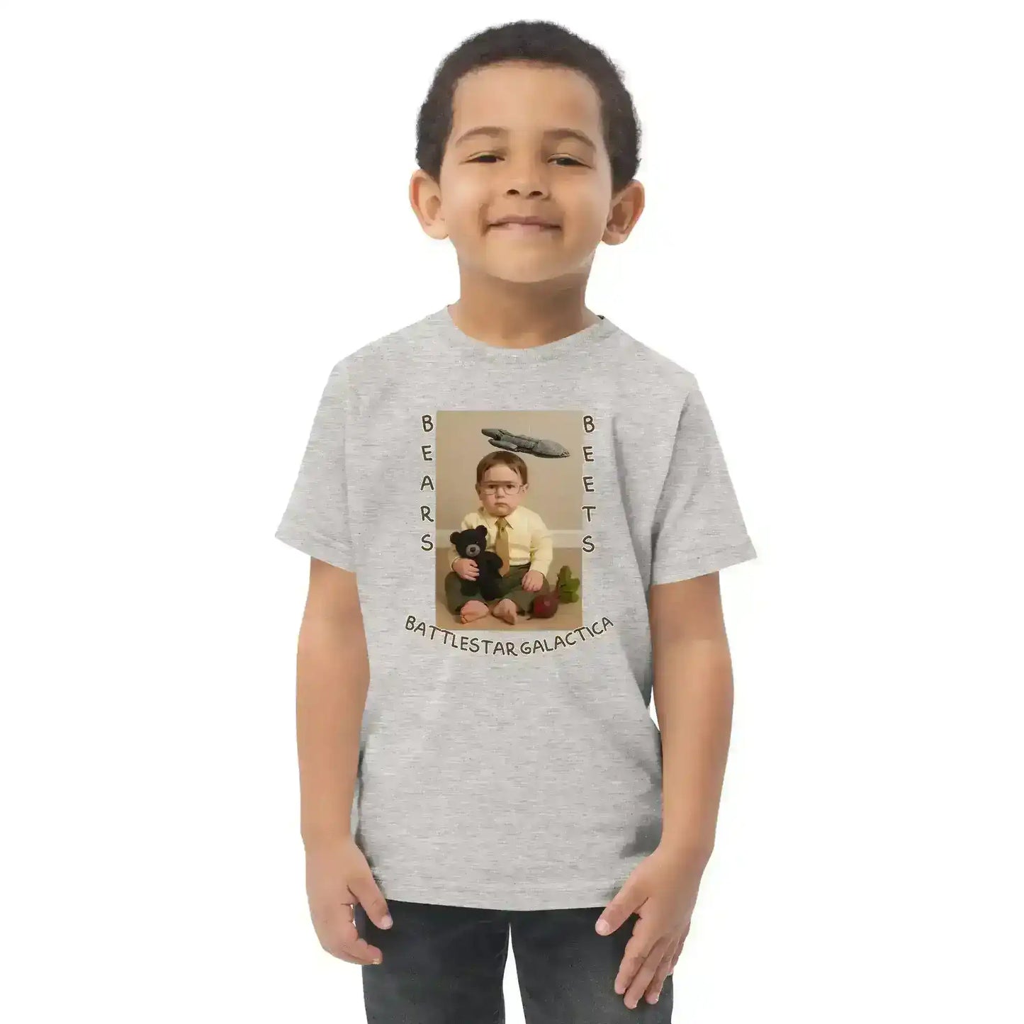 Bears Beets Battlestar Galactica Toddler Graphic Tee - Cady Creations