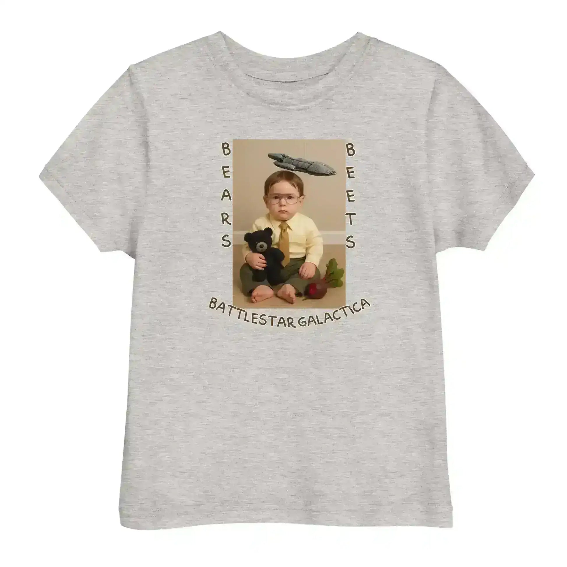 Bears Beets Battlestar Galactica Toddler Graphic Tee - Cady Creations