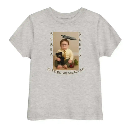 Bears Beets Battlestar Galactica Toddler Graphic Tee - Cady Creations