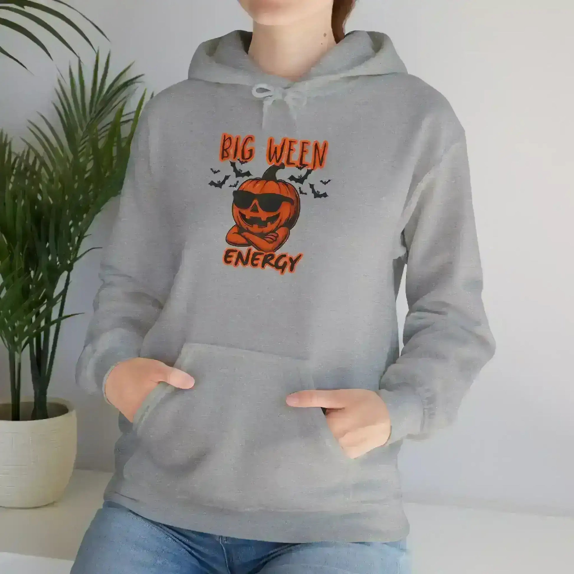Big Ween Energy Pullover Hoodie - Halloween Humor - Cady Creations