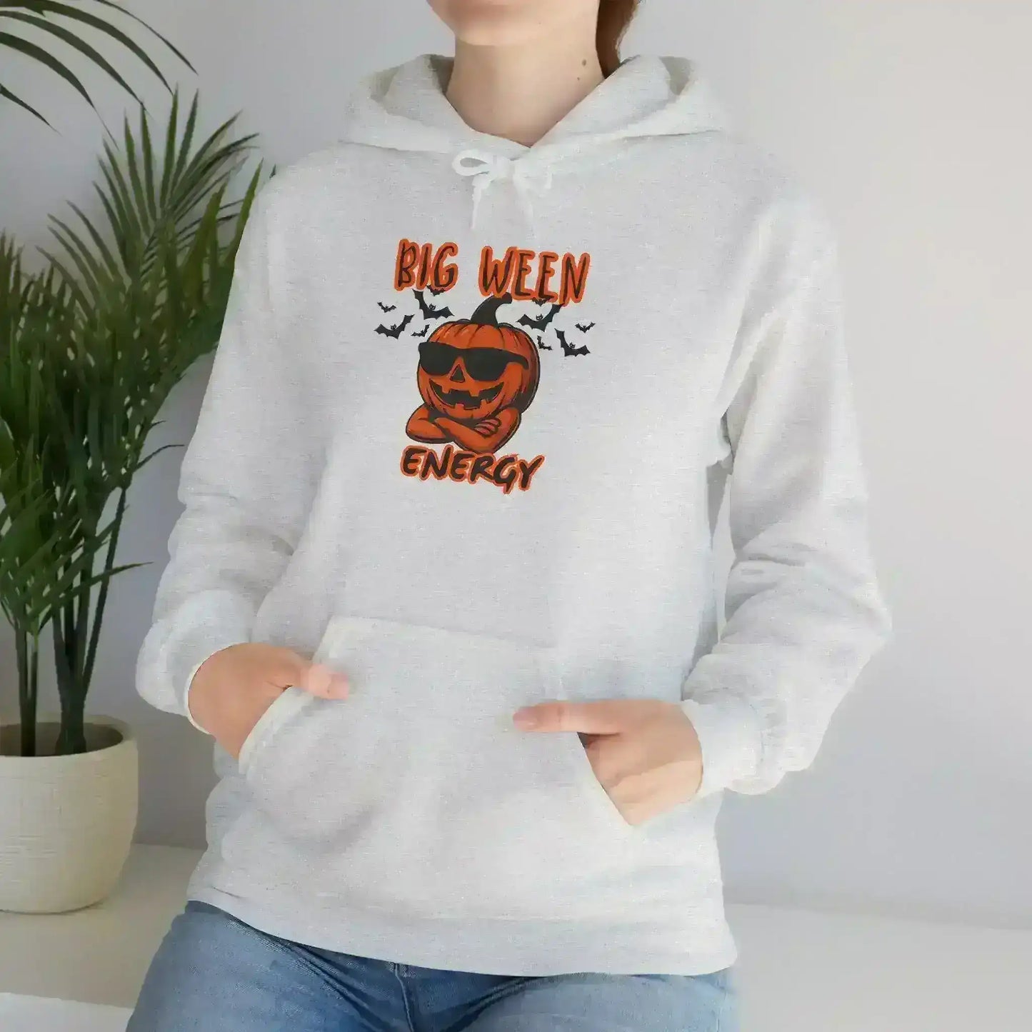 Big Ween Energy Pullover Hoodie - Halloween Humor - Cady Creations