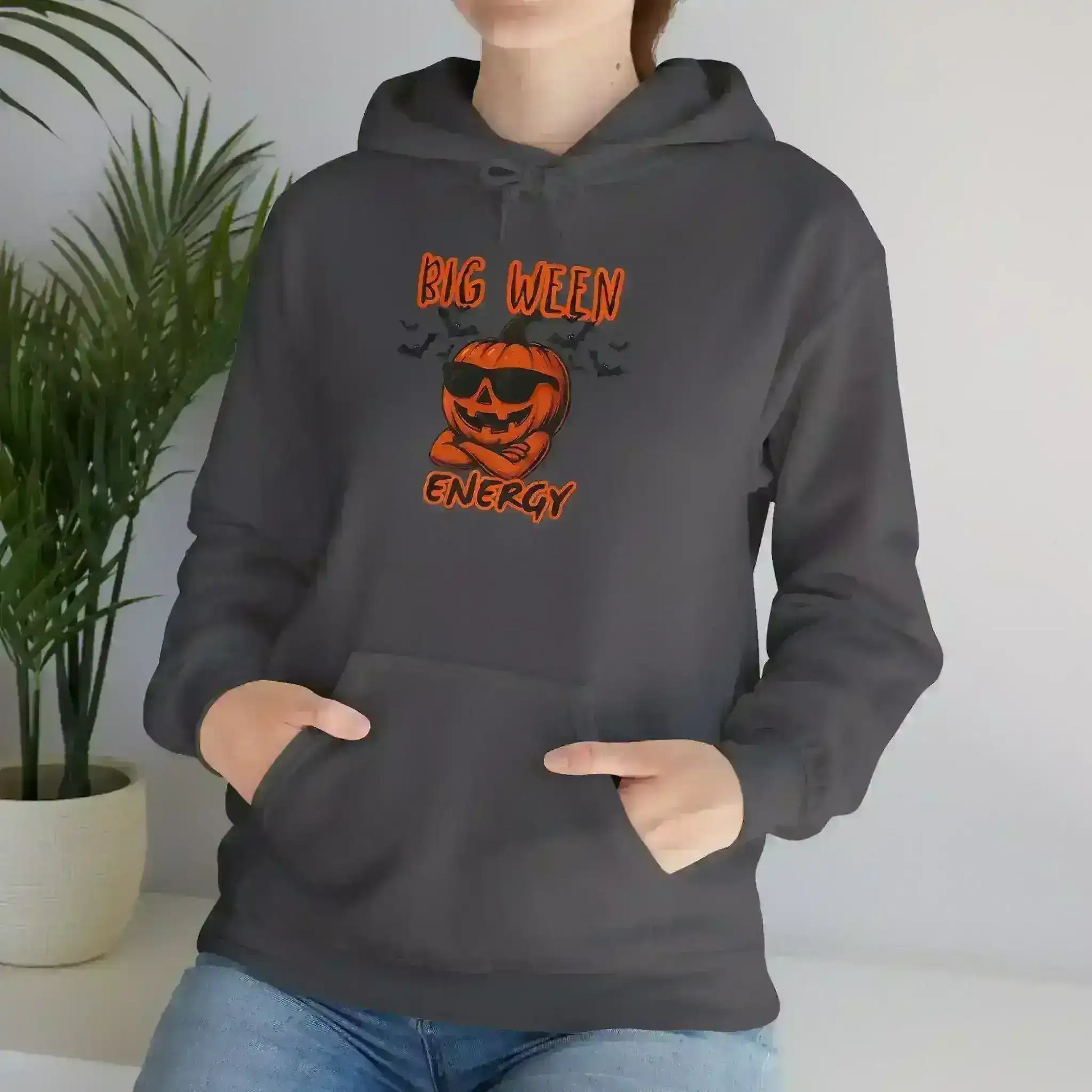 Big Ween Energy Pullover Hoodie - Halloween Humor - Cady Creations