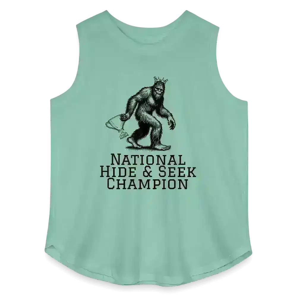Bigfoot National Hide & Seek Champion - Curvy Tank - Cady Creations