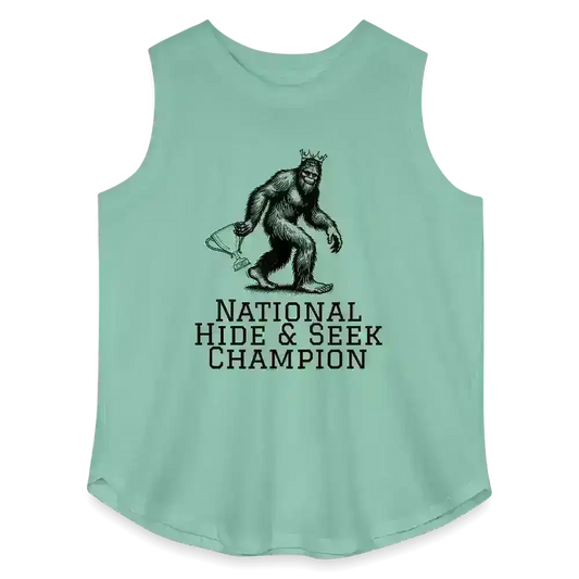 Bigfoot National Hide & Seek Champion - Curvy Tank - Cady Creations