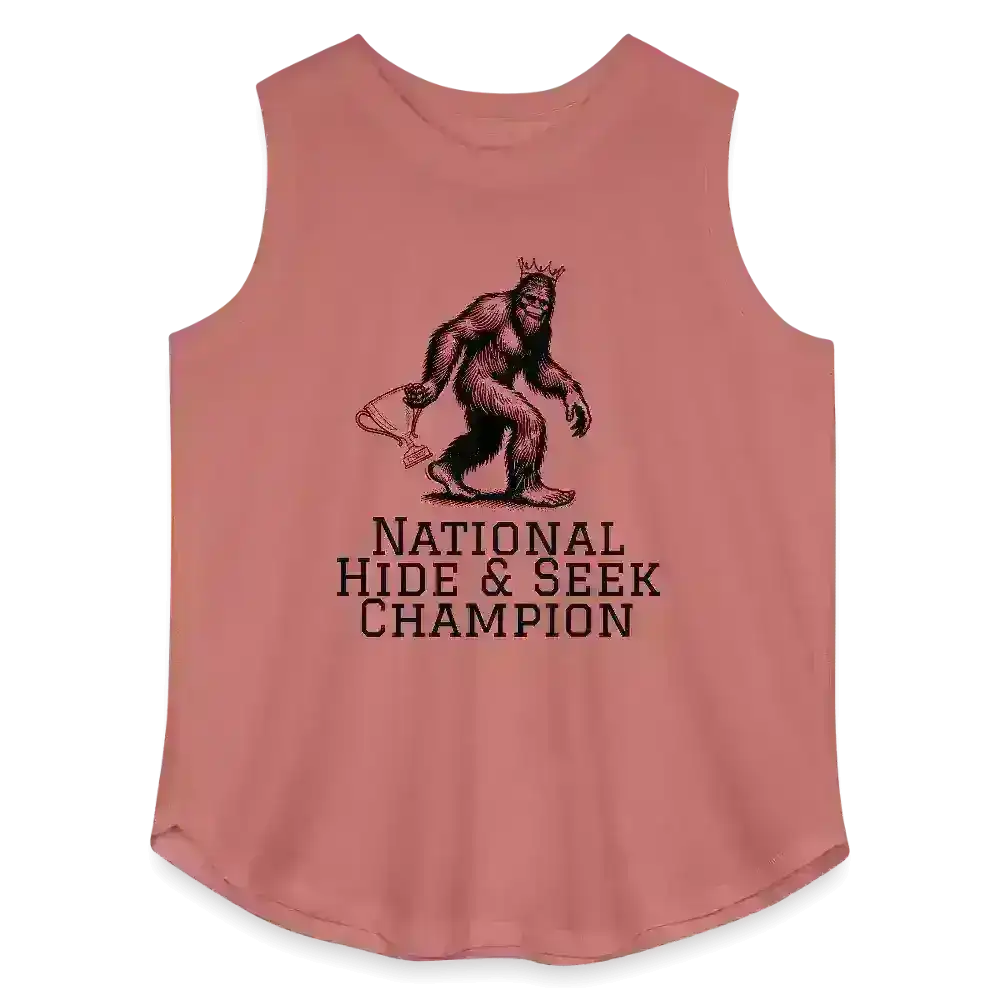 Bigfoot National Hide & Seek Champion - Curvy Tank - Cady Creations