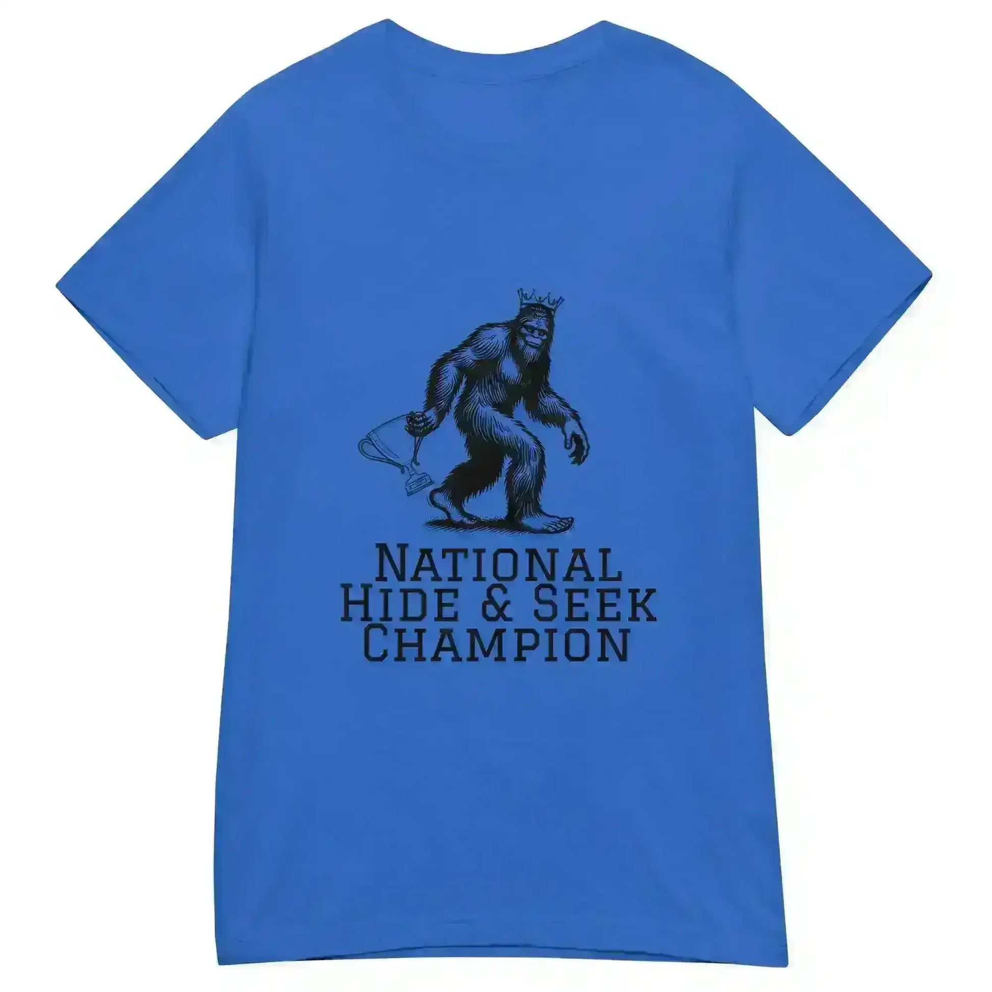Bigfoot National Hide & Seek Champion - Fitted Tee - Cady Creations
