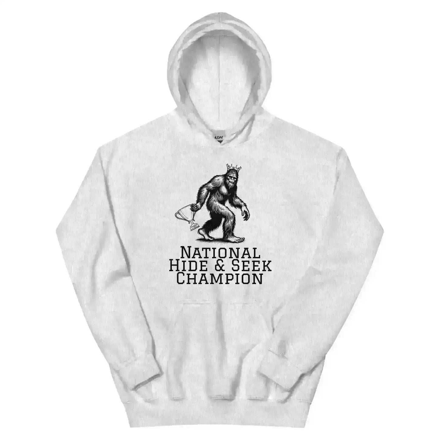 Bigfoot National Hide & Seek Champion - Pullover Hoodie - Cady Creations