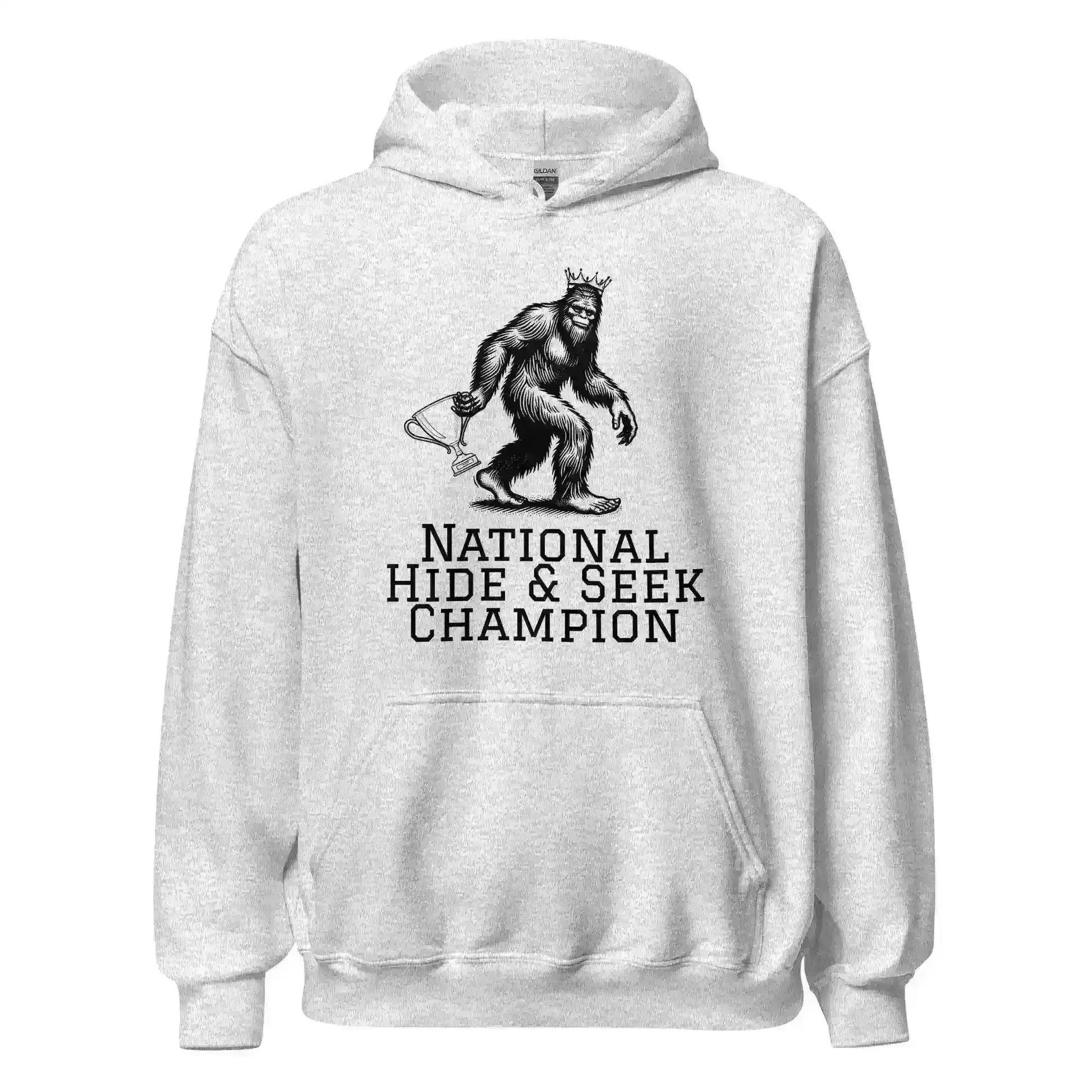 Bigfoot National Hide & Seek Champion - Pullover Hoodie - Cady Creations