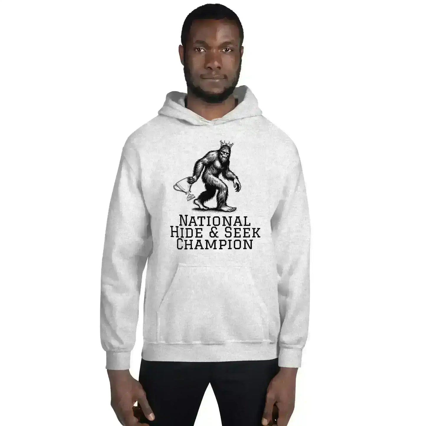 Bigfoot National Hide & Seek Champion - Pullover Hoodie - Cady Creations