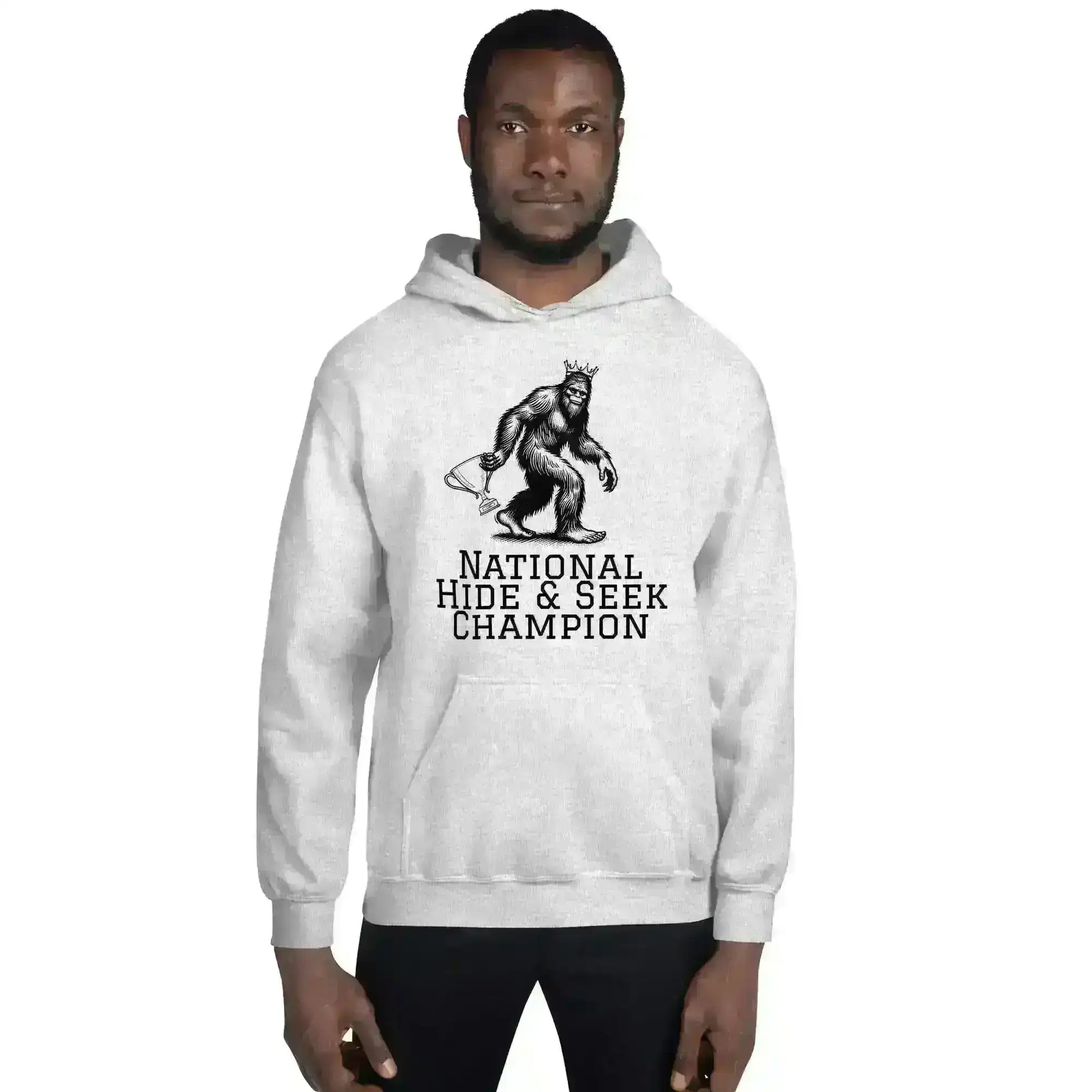 Bigfoot National Hide & Seek Champion - Pullover Hoodie - Cady Creations