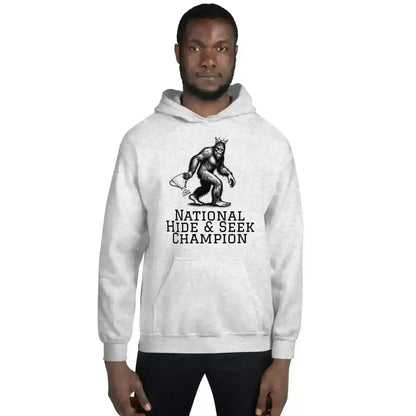 Bigfoot National Hide & Seek Champion - Pullover Hoodie - Cady Creations