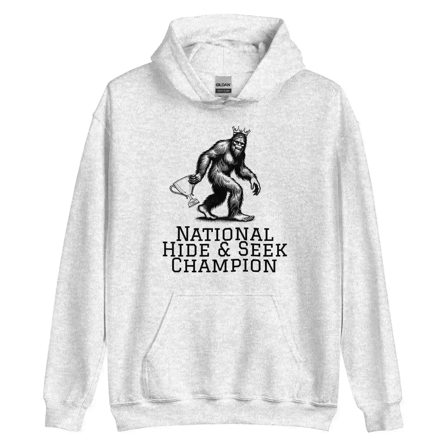 Bigfoot National Hide & Seek Champion - Pullover Hoodie - Cady Creations