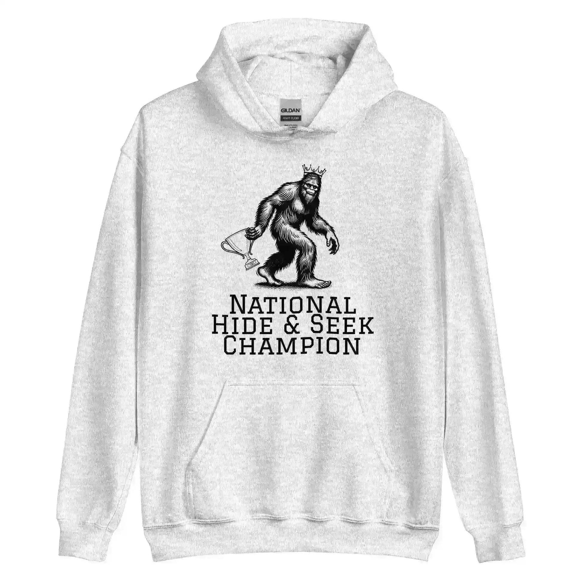 Bigfoot National Hide & Seek Champion - Pullover Hoodie - Cady Creations