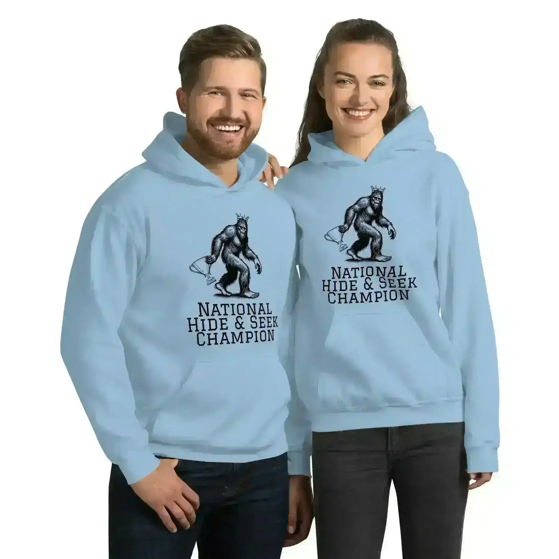 Bigfoot National Hide & Seek Champion - Pullover Hoodie - Cady Creations