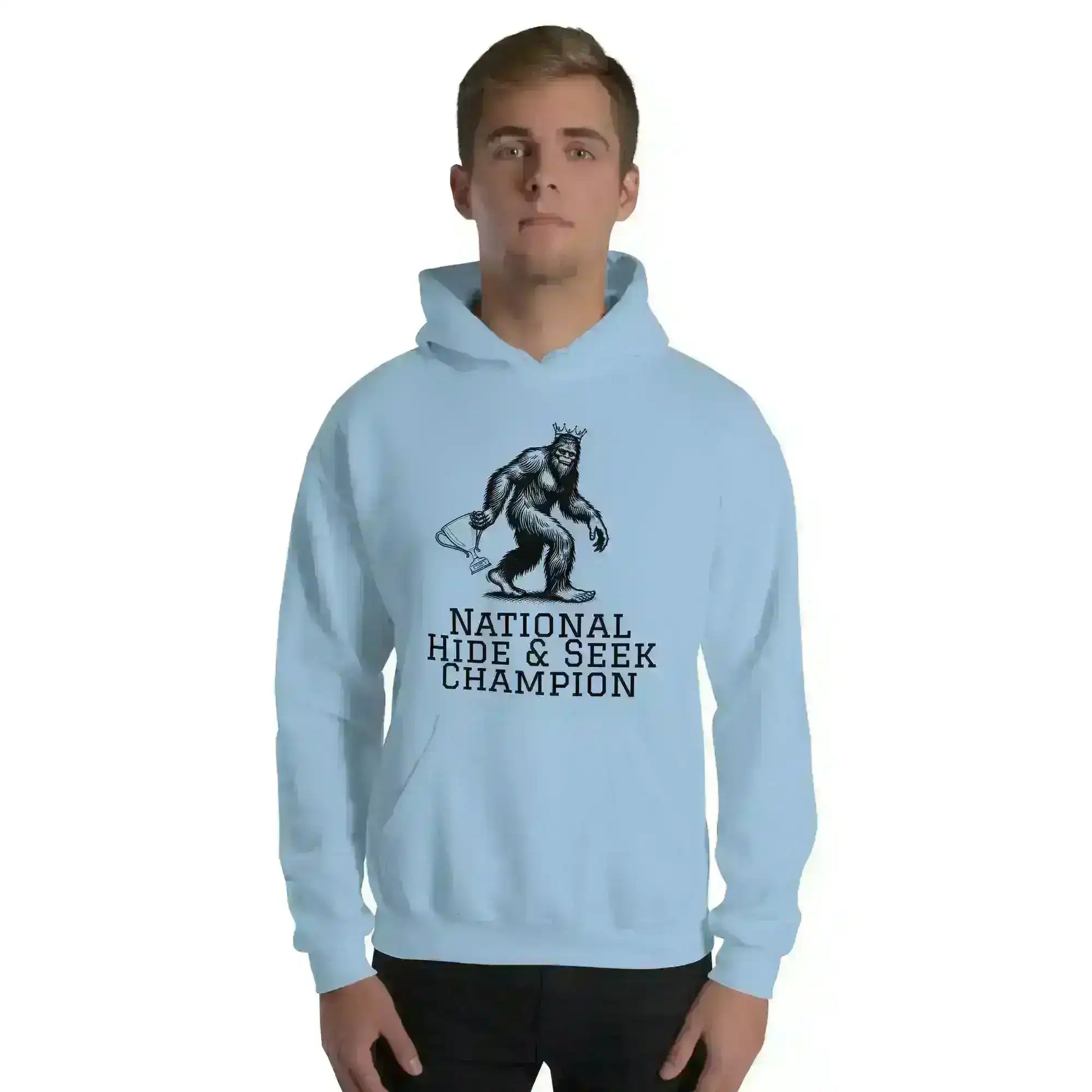 Bigfoot National Hide & Seek Champion - Pullover Hoodie - Cady Creations
