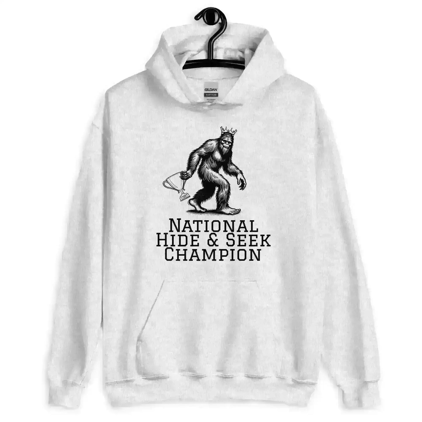 Bigfoot National Hide & Seek Champion - Pullover Hoodie - Cady Creations