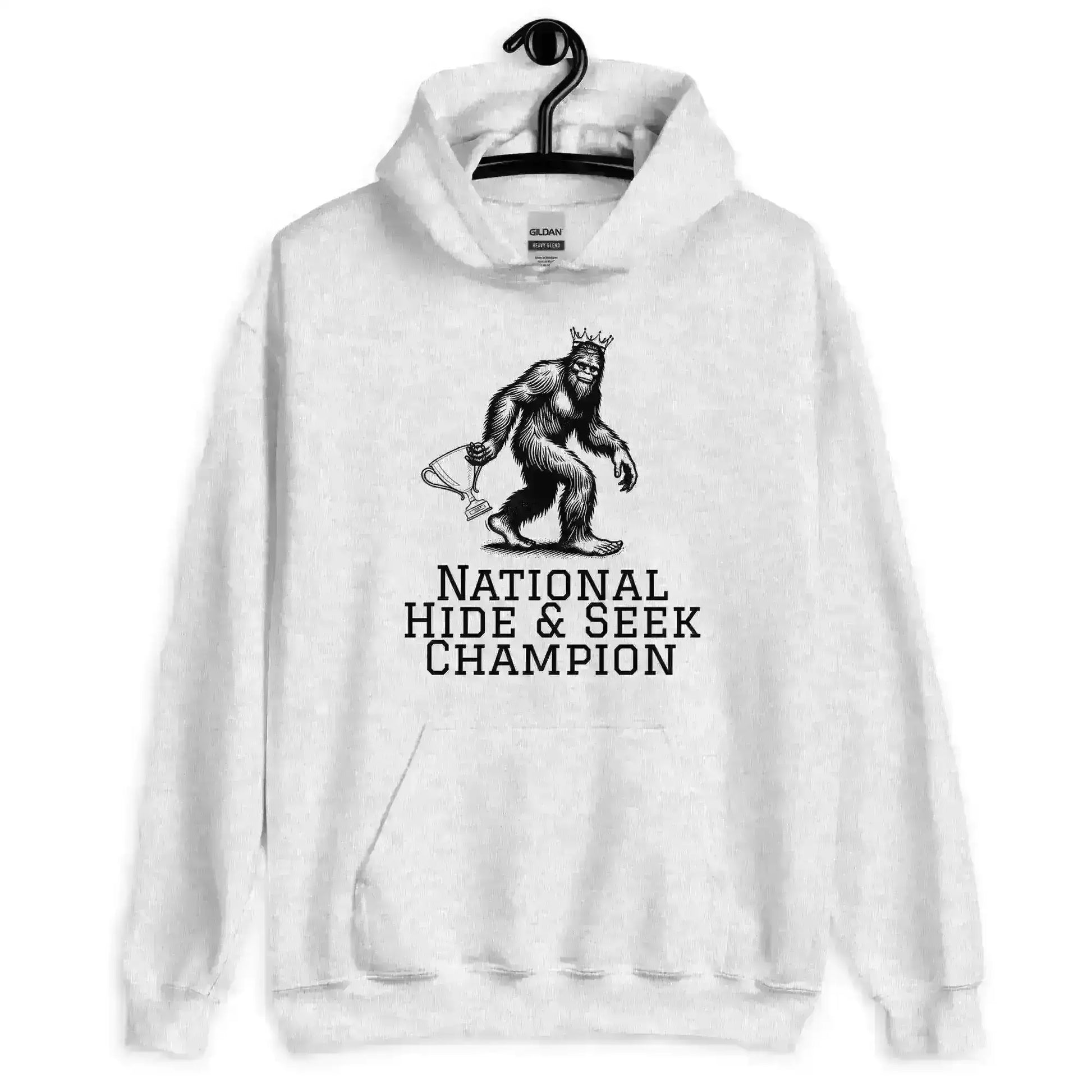 Bigfoot National Hide & Seek Champion - Pullover Hoodie - Cady Creations