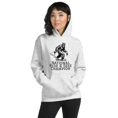 Bigfoot National Hide & Seek Champion - Pullover Hoodie - Cady Creations