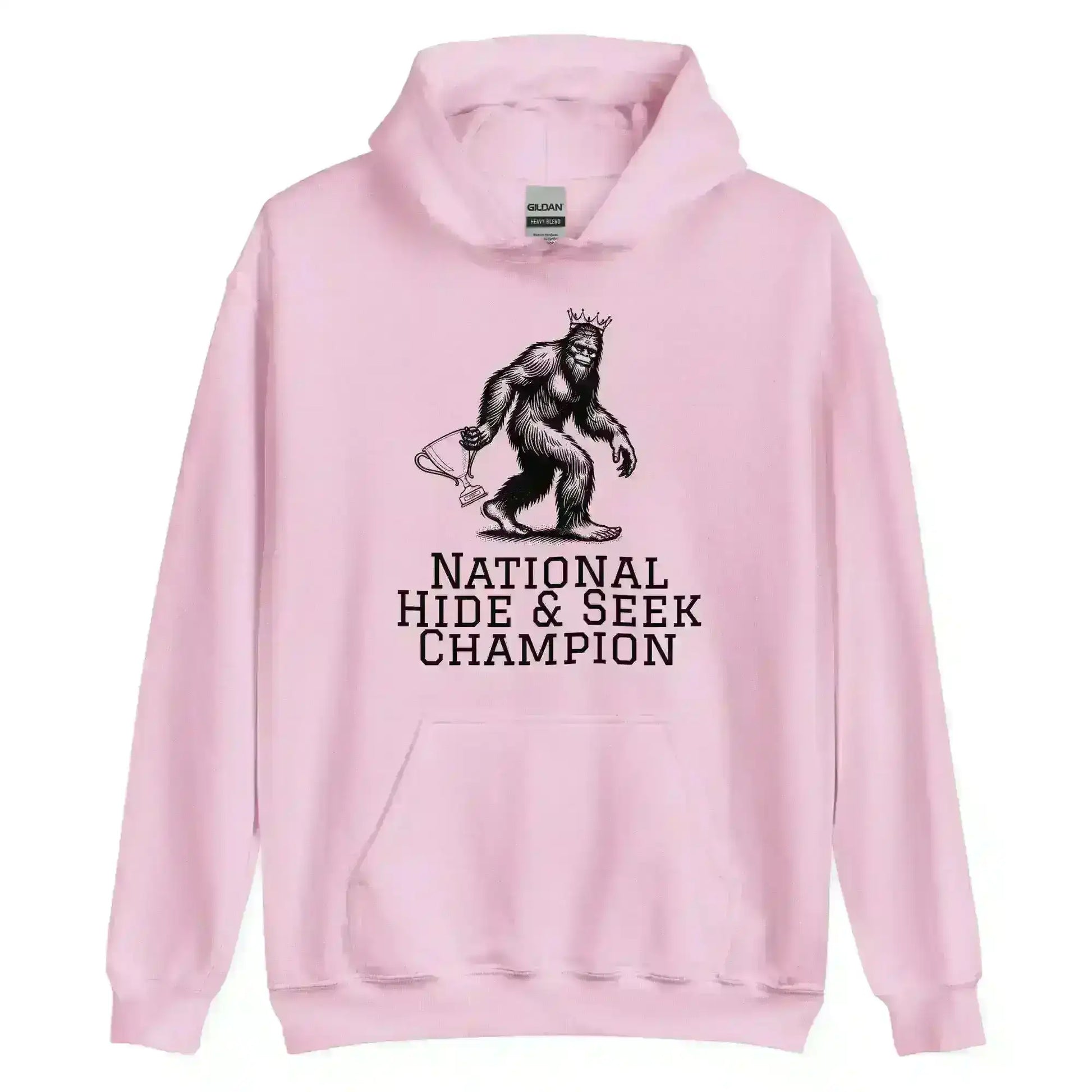 Bigfoot National Hide & Seek Champion - Pullover Hoodie - Cady Creations