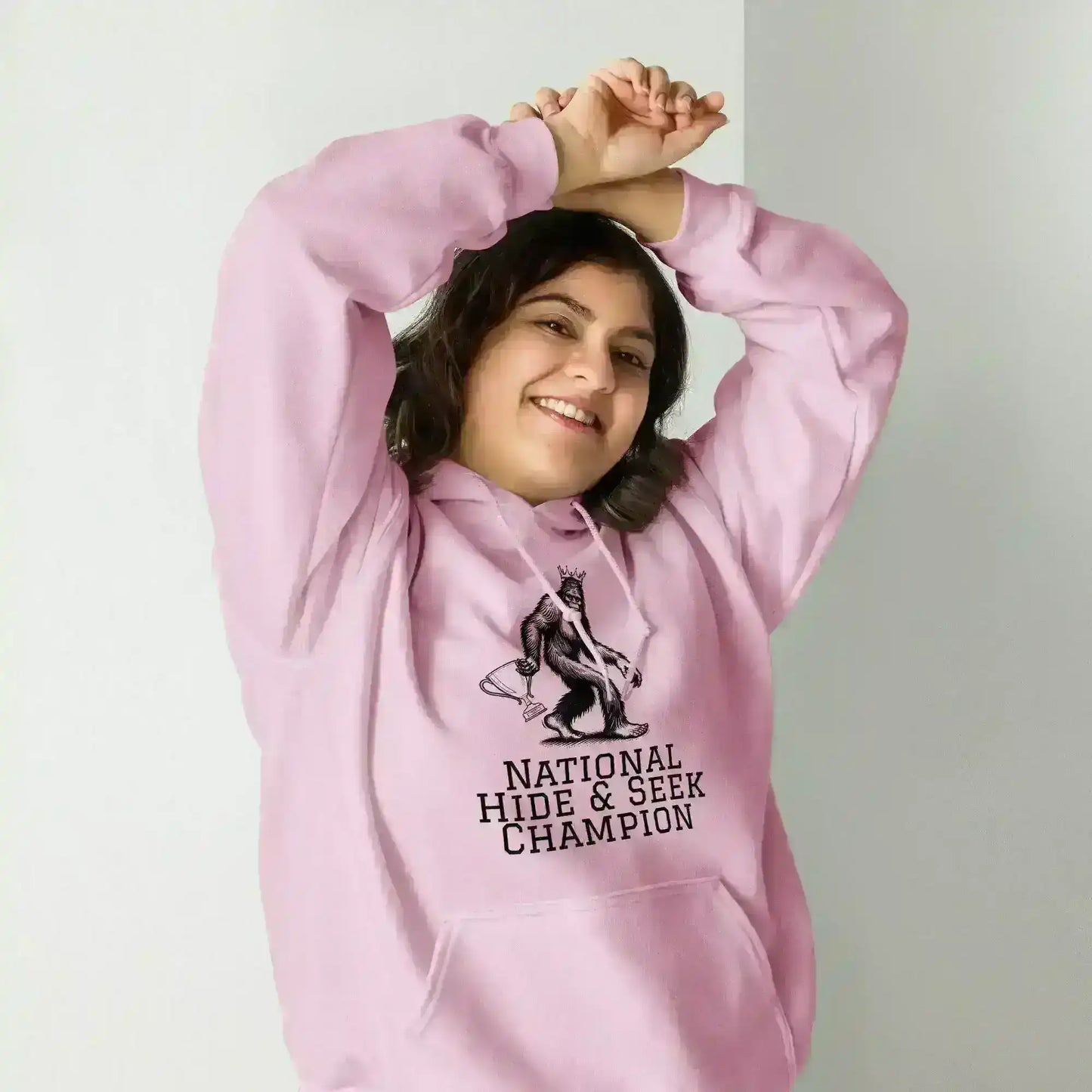Bigfoot National Hide & Seek Champion - Pullover Hoodie - Cady Creations