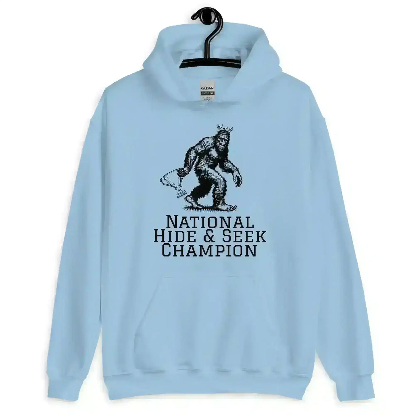 Bigfoot National Hide & Seek Champion - Pullover Hoodie - Cady Creations