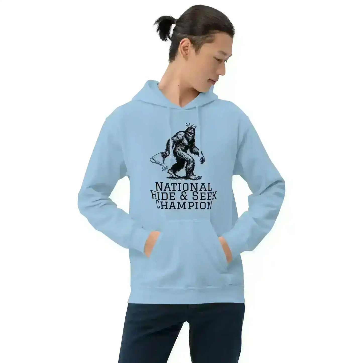 Bigfoot National Hide & Seek Champion - Pullover Hoodie - Cady Creations