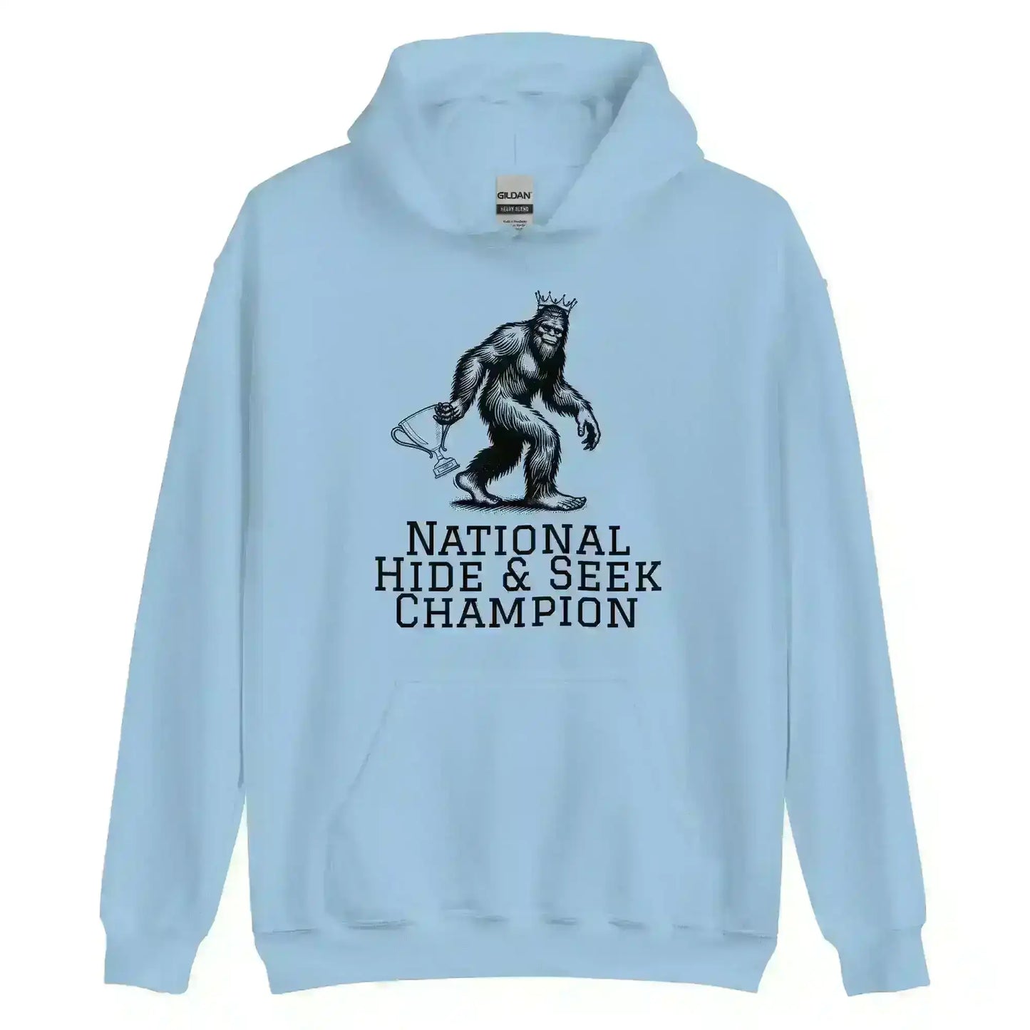Bigfoot National Hide & Seek Champion - Pullover Hoodie - Cady Creations