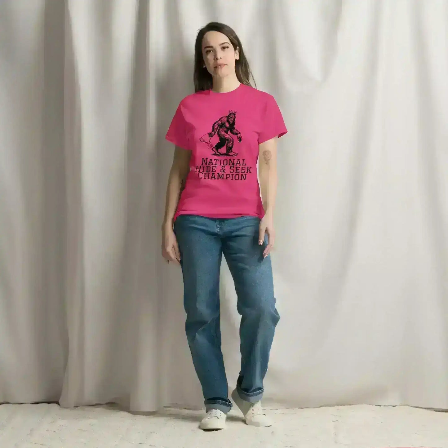 Bigfoot National Hide & Seek Champion - Unisex Tee - Cady Creations