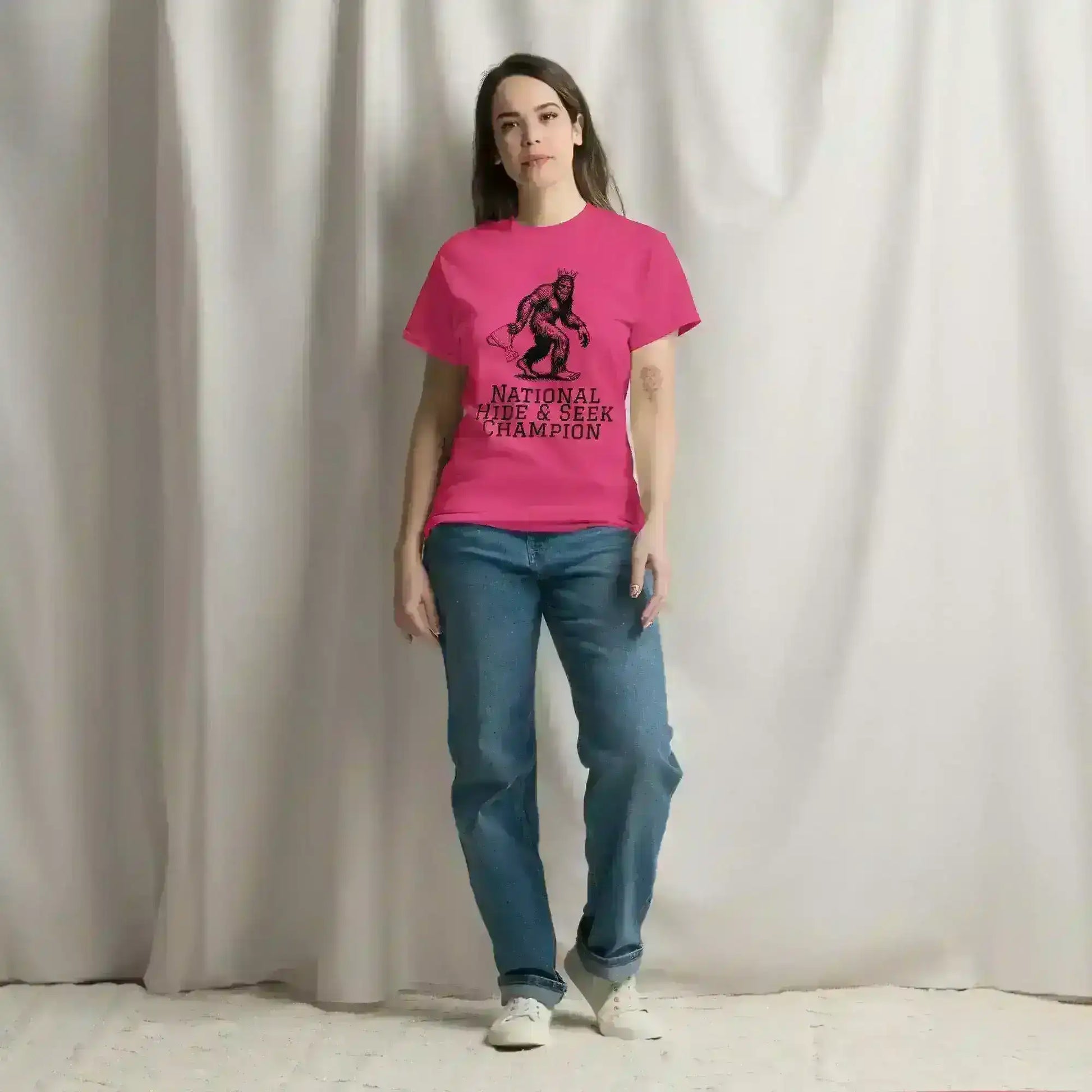 Bigfoot National Hide & Seek Champion - Unisex Tee - Cady Creations