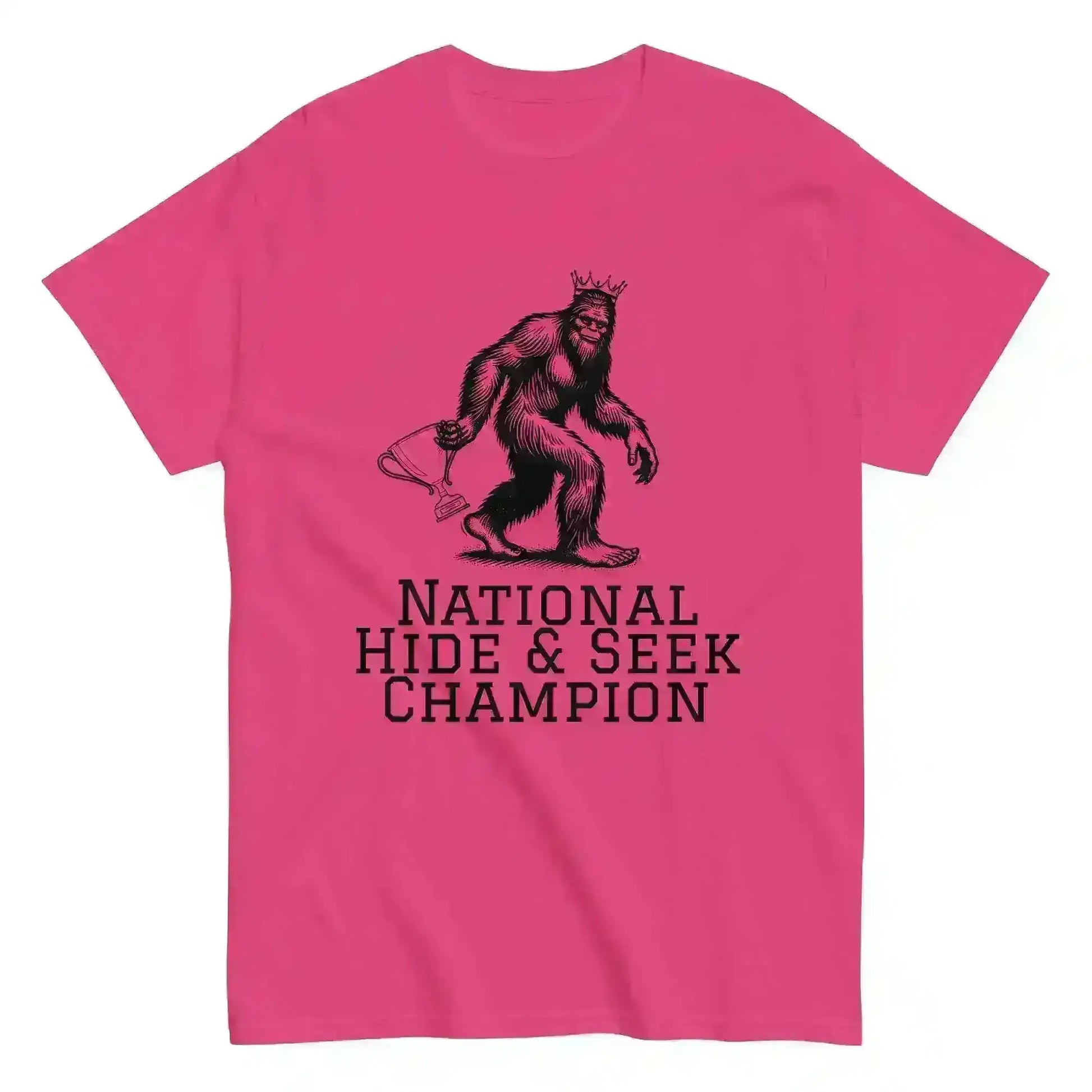 Bigfoot National Hide & Seek Champion - Unisex Tee - Cady Creations