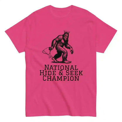 Bigfoot National Hide & Seek Champion - Unisex Tee - Cady Creations