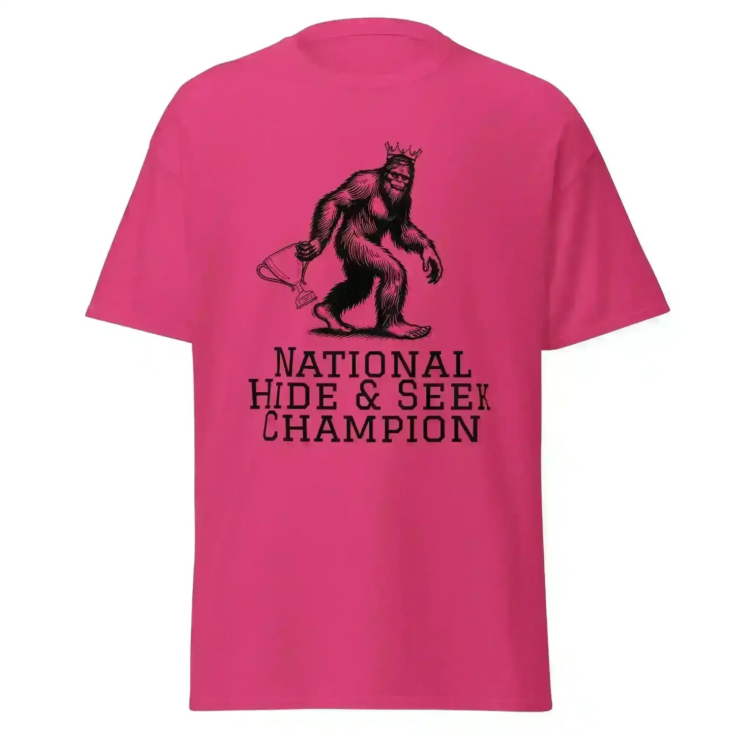 Bigfoot National Hide & Seek Champion - Unisex Tee - Cady Creations
