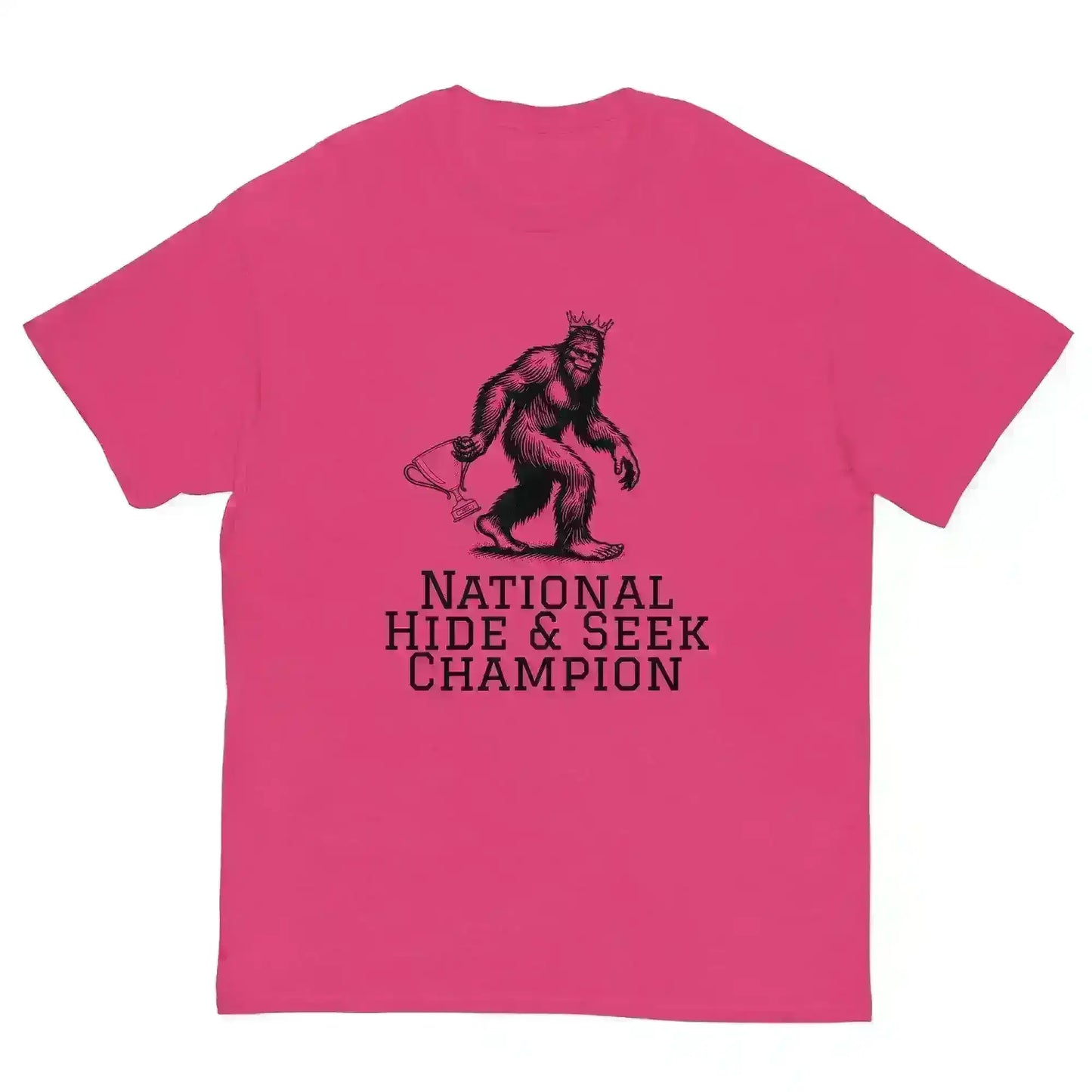 Bigfoot National Hide & Seek Champion - Unisex Tee - Cady Creations