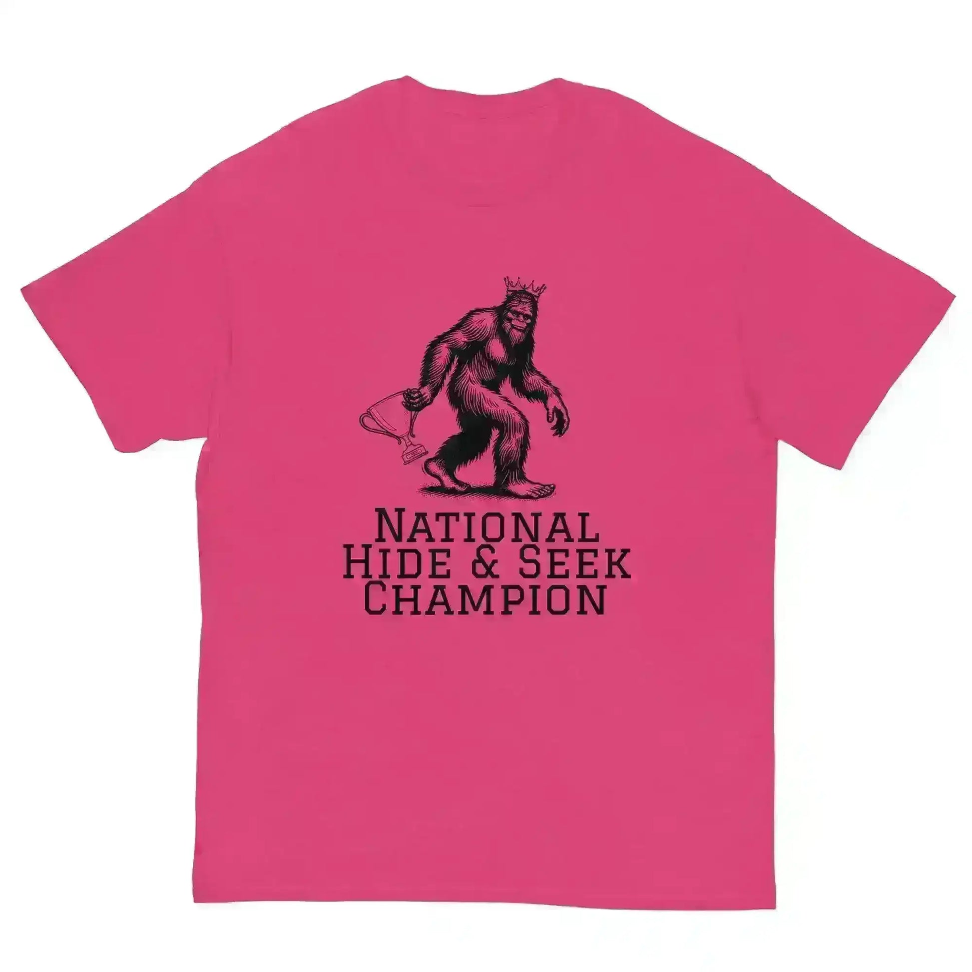 Bigfoot National Hide & Seek Champion - Unisex Tee - Cady Creations
