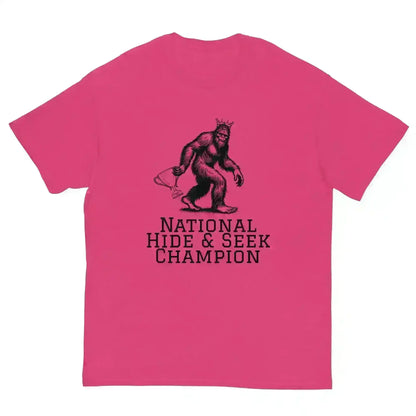 Bigfoot National Hide & Seek Champion - Unisex Tee - Cady Creations